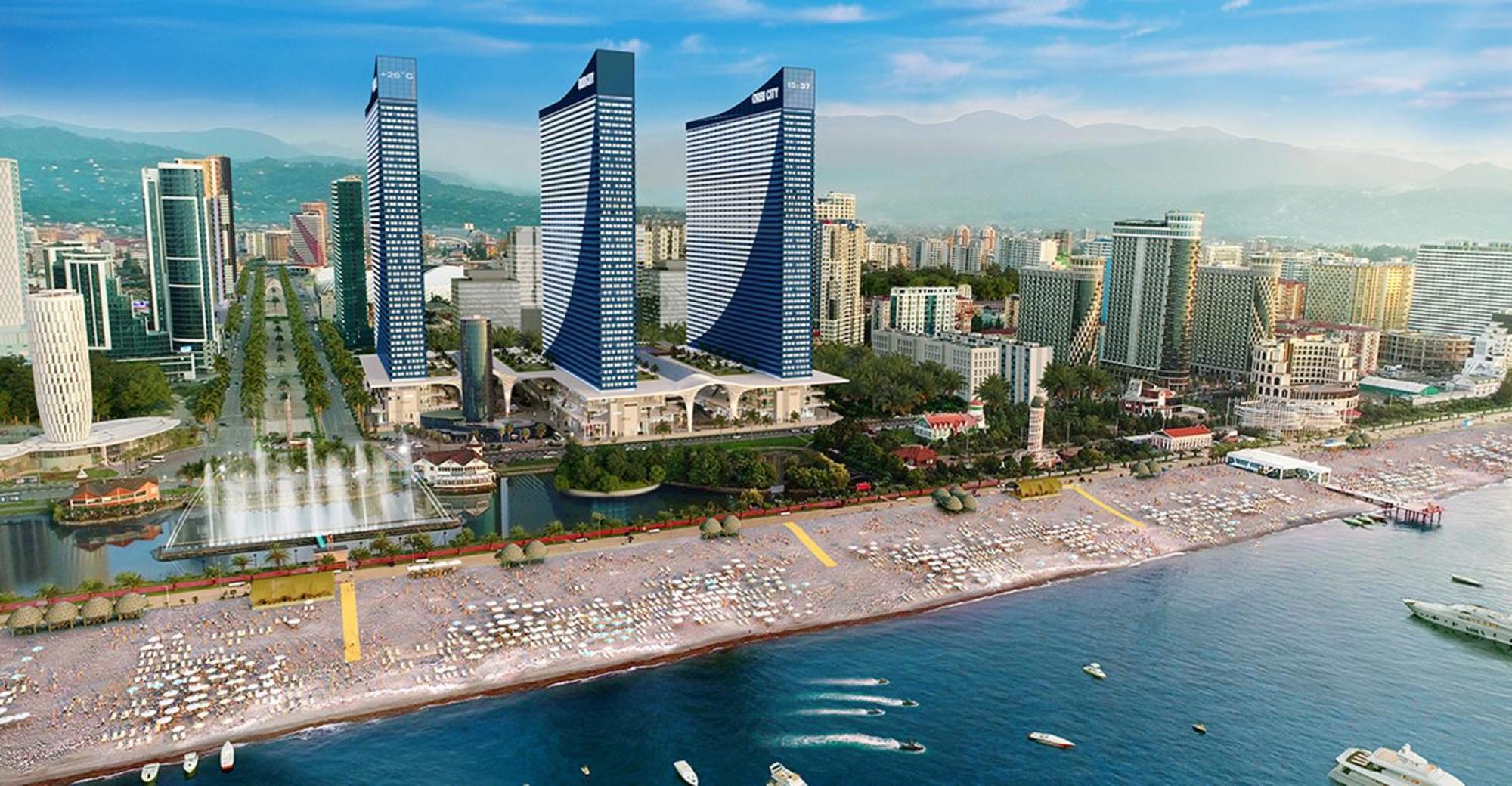 באטומי Orbi City Apartments מראה חיצוני תמונה